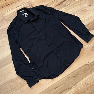 Express 1MX Fitted long sleeve button down sz Large